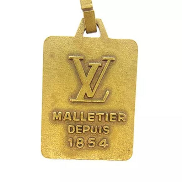 Louis Vuitton key ring Key holder Gold Woman unisex Authentic Used - Picture 6 of 6